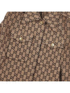 Women's GG Monogram Logo Jacquard Cape Beige - GUCCI - BALAAN.