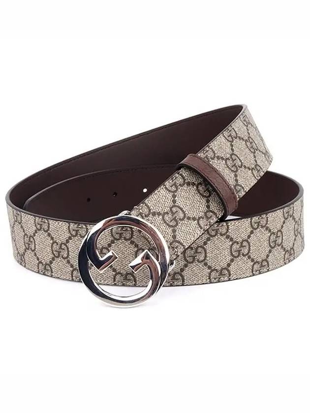 GG Marmont Reversible Leather Belt Beige - GUCCI - BALAAN.