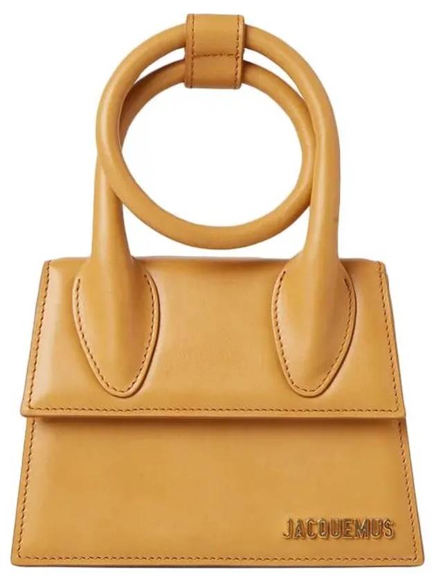 Jacquemus Chiquito Le Chiquito Nord Strap Leather Moyen Tote Bag Beige - JACQUEMUS - BALAAN 1