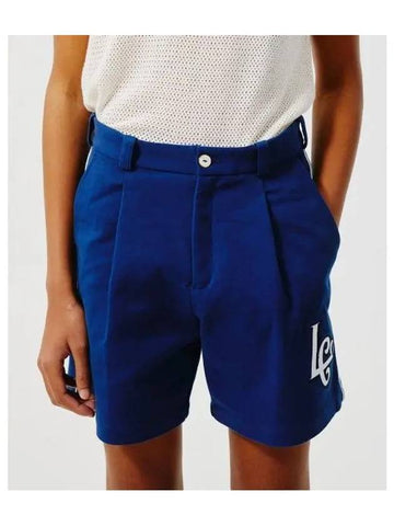 LATE CHECKOUT M LC Navy Baseball Shorts - CORELATE - BALAAN 1