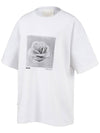 Double cloth ROSE T shirts White - IMIRK - BALAAN 1