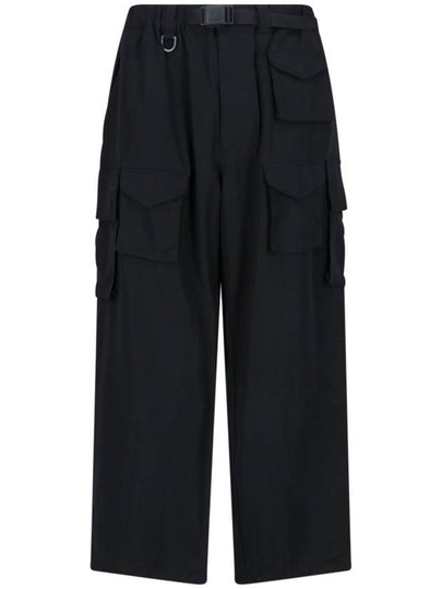 Washed Twill Cargo Straight Pants - Y-3 - BALAAN 2