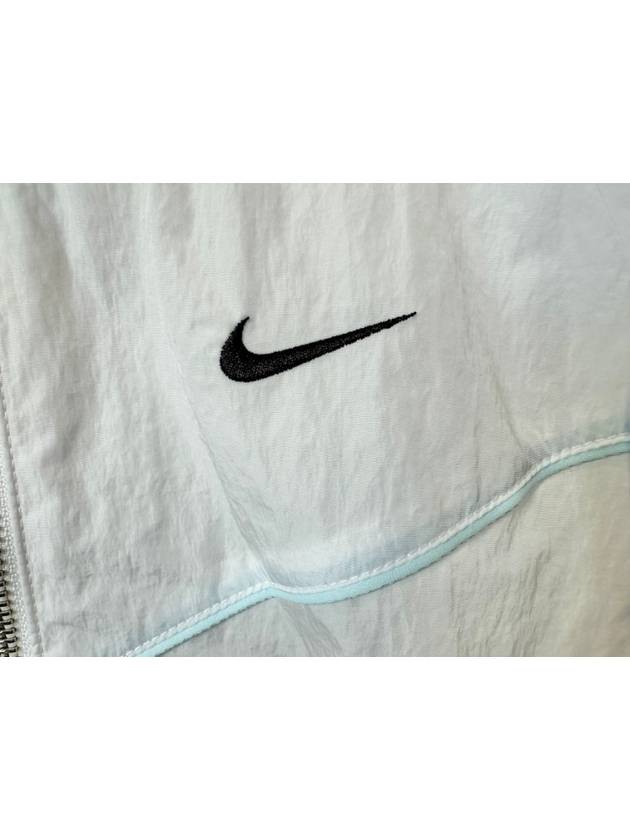 Windrunner Loose UV Woven Zip-Up Jacket White - NIKE - BALAAN 4