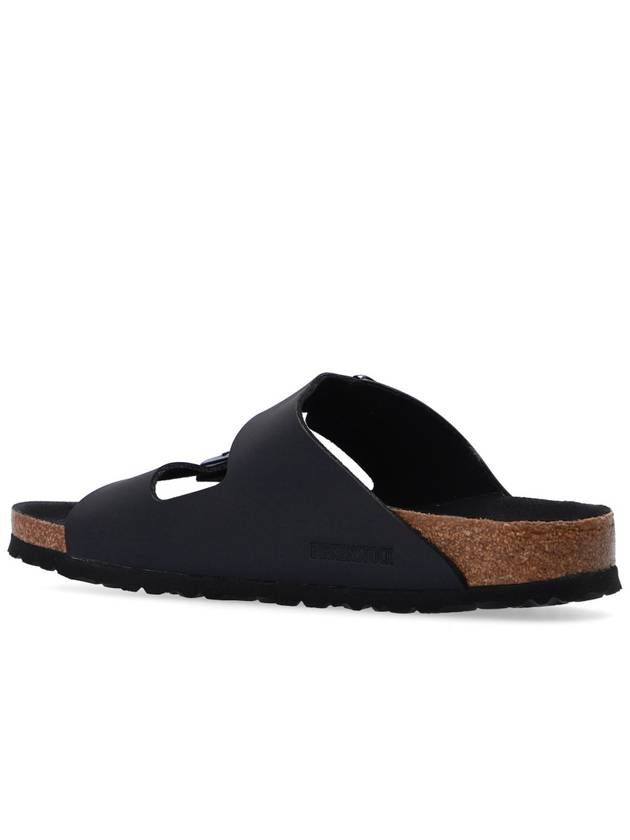 Arizona Double Buckle Slippers Black - BIRKENSTOCK - BALAAN 6