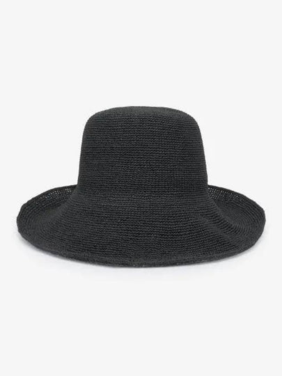 Paper Woven Straw Hat Black - TOTEME - BALAAN 2