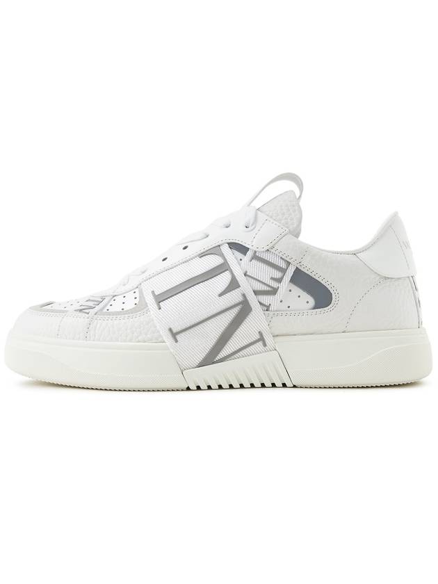 Men's VL7N Logo Band Low Top Sneakers White - VALENTINO - BALAAN 5