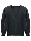 MC March Pleated Cardigan Black - ISSEY MIYAKE - BALAAN 2