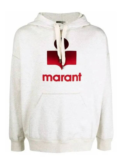 Men's Miley Hood Ecru Red Ivory - ISABEL MARANT - BALAAN 2