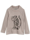 Kids Tiger Wool Long Sleeve T Shirt 19720150 97 - MINI RODINI - BALAAN 1