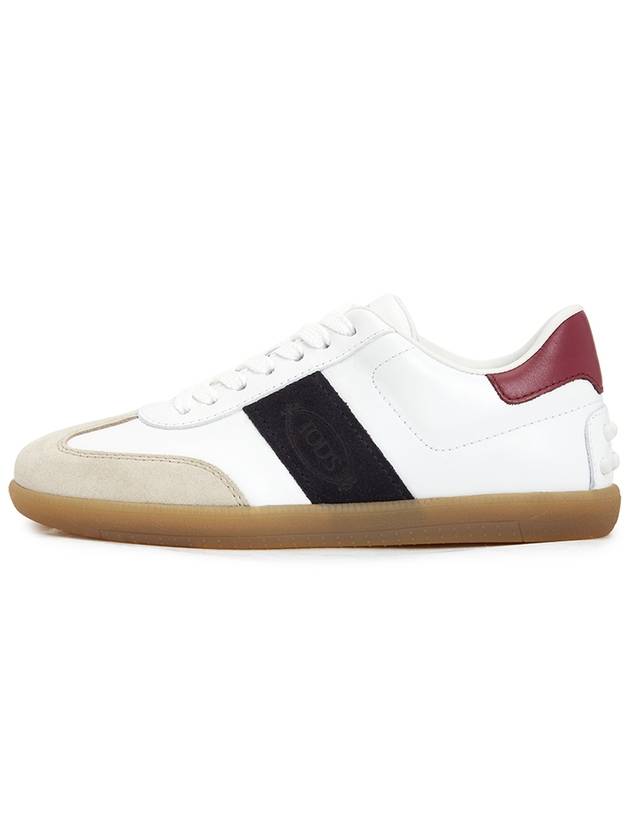 Women's Cassetta Leg Low Top Sneakers White - TOD'S - BALAAN 4