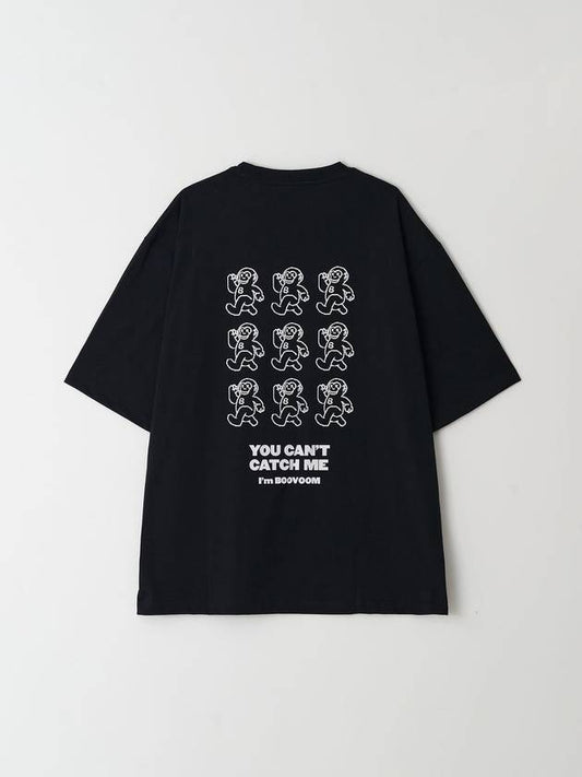 Overfit Nine Runners T-Shirt Black - BOOVOOM - BALAAN 2
