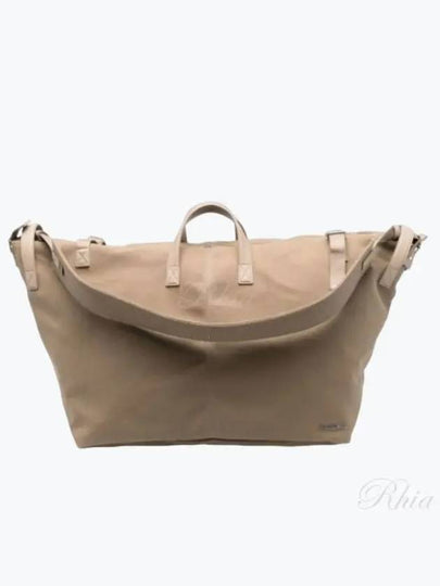 Le Sac A Linge Weekender Cotton Duffel Bag Dark Beige - JACQUEMUS - BALAAN 2