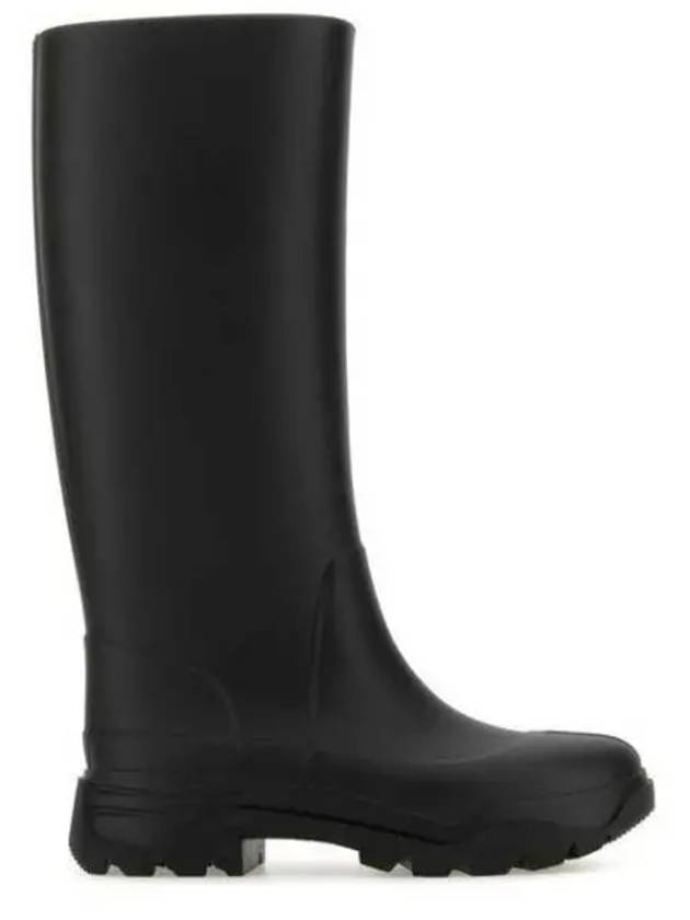 Tabi Rubber Long Boots Black - MAISON MARGIELA - BALAAN 2