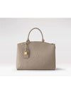 Grand Palais Monogram Empreinte Tote Bag Grey - LOUIS VUITTON - BALAAN 2