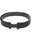 H703203F K01 Clickash Bracelet Saw Black Hardware Noir Matte Bracelet TEO - HERMES - BALAAN 1