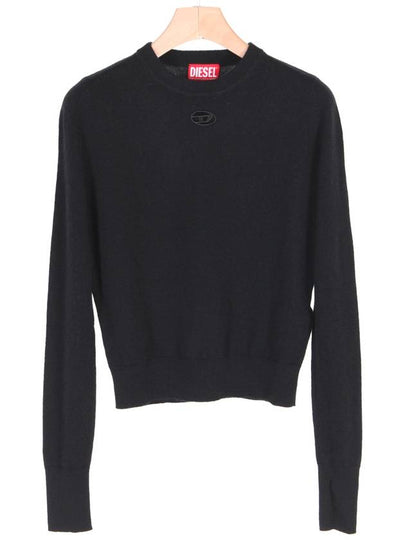 M-Areesax Knit Top Black - DIESEL - BALAAN 2