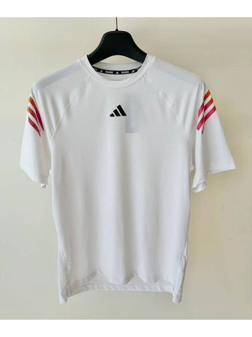 Training T Shirt IC5496 White MENS - ADIDAS - BALAAN 1