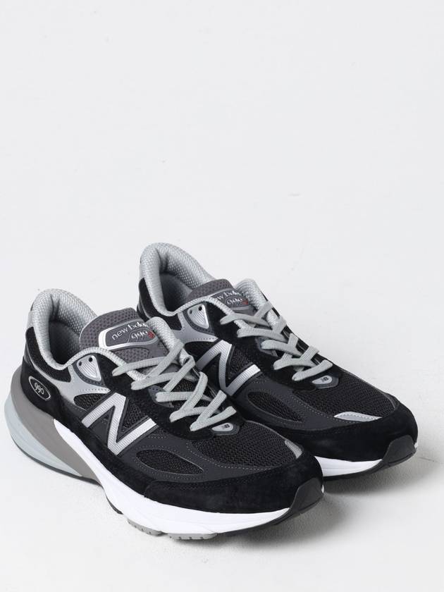 990v6 Low Top Sneakers Grey Black - NEW BALANCE - BALAAN 3