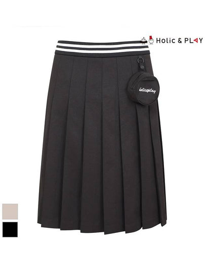 modified pleated long length culotteHE1WCU003 - HOLIC&PLAY - BALAAN 2