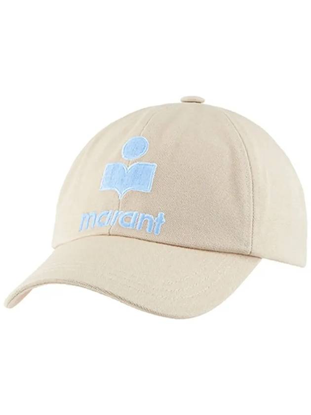 Tyron Logo Ball Cap Ivory - ISABEL MARANT - BALAAN 5