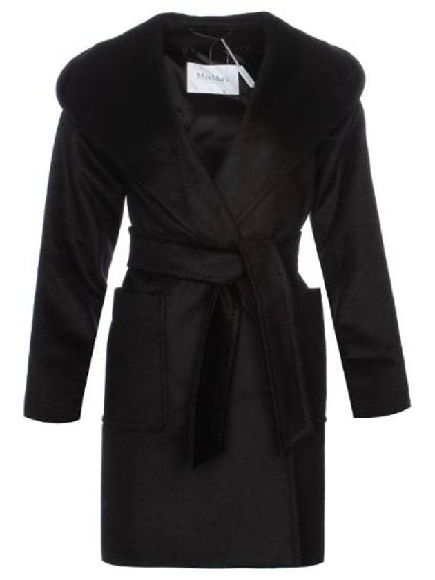 Wool Single Coat Black - MAX MARA - BALAAN 2