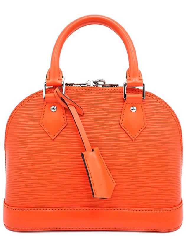 Women s Louis Vuitton M22186 Orange Minnesota Color Epi Leather Alma BB Tote Bag gt Gangbuk used luxury goods - LOUIS VUITTON - BALAAN 5