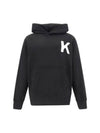 hooded sweatshirt FE58SW0114MF 99J BLACK - KENZO - BALAAN 1