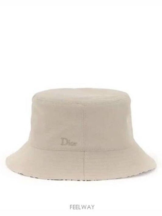 Oblique Reversible Bucket Hat Beige - DIOR - BALAAN 2