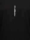 Vertical Lettering Logo Graphic Short Sleeve T-Shirt Black - CP COMPANY - BALAAN 5