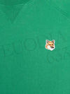 Fox Head Patch Classic Cotton Sweatshirt Deep Green - MAISON KITSUNE - BALAAN 8