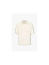 Nostalgic Boucle Knit Polo Shirt Off White - MAISON MARGIELA - BALAAN 2