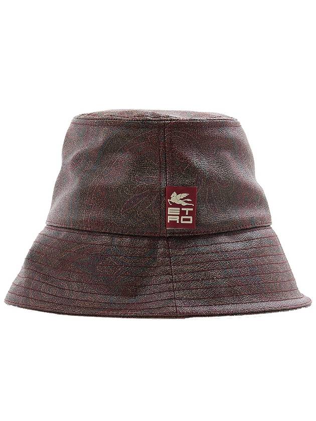 Paisley Bucket Hat Brown - ETRO - BALAAN 3