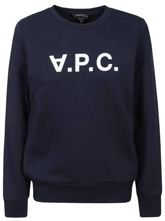 VPC Logo Sweatshirt Navy - A.P.C. - BALAAN 2