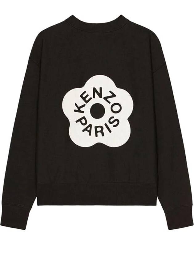 Bokeh Flower 2 0 Sweatshirt Black - KENZO - BALAAN 6