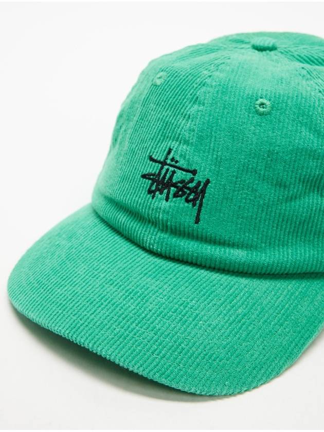 Graffiti Corduroy Low Pro Ball Cap Apple - STUSSY - BALAAN 5