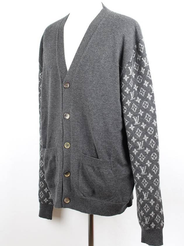 Monogram Mix Cashmere Cardigan XL - LOUIS VUITTON - BALAAN 2