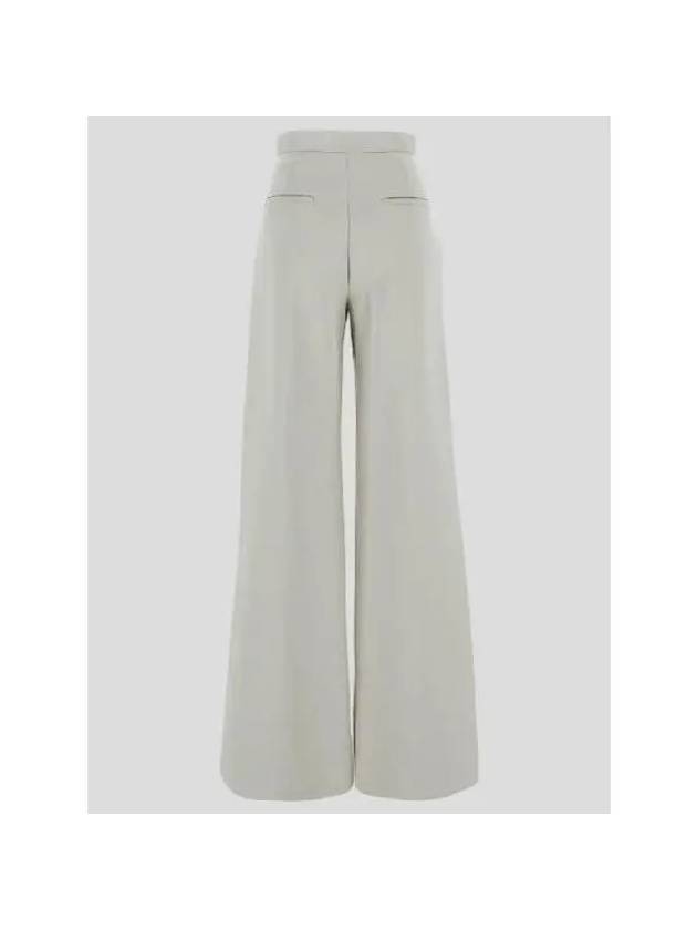 Zigna Pleated Wide Pants White - MAX MARA - BALAAN 3