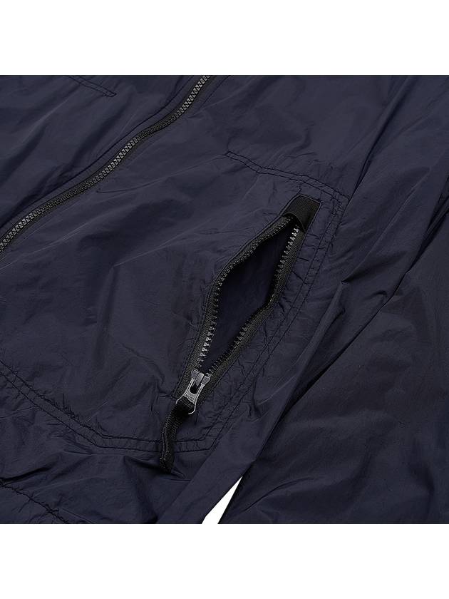 Crinkle Wappen Patch Hooded Jacket Navy - STONE ISLAND - BALAAN 11