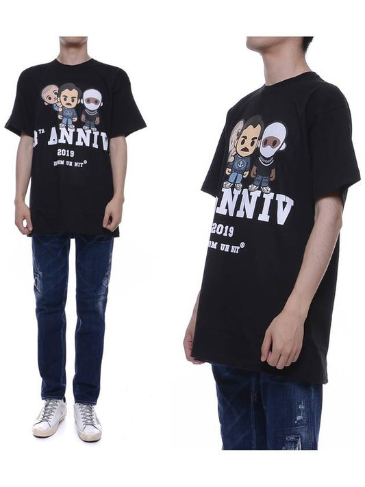 Men's 3 ANNIV Tshirt NUW19262_009_19F - IH NOM UH NIT - BALAAN 1