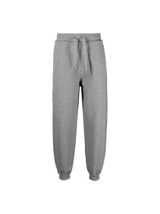 Big Heart Logo Track Pants Grey - AMI - BALAAN.