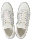 G4 Embroidery Logo Low Top Sneakers Silver - GIVENCHY - BALAAN 3