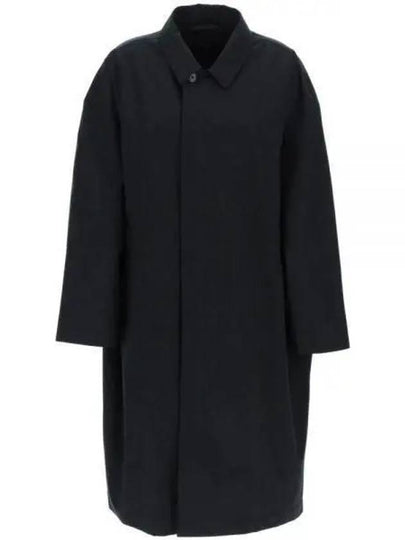 Boxy Over Single Coat Black - LEMAIRE - BALAAN 2