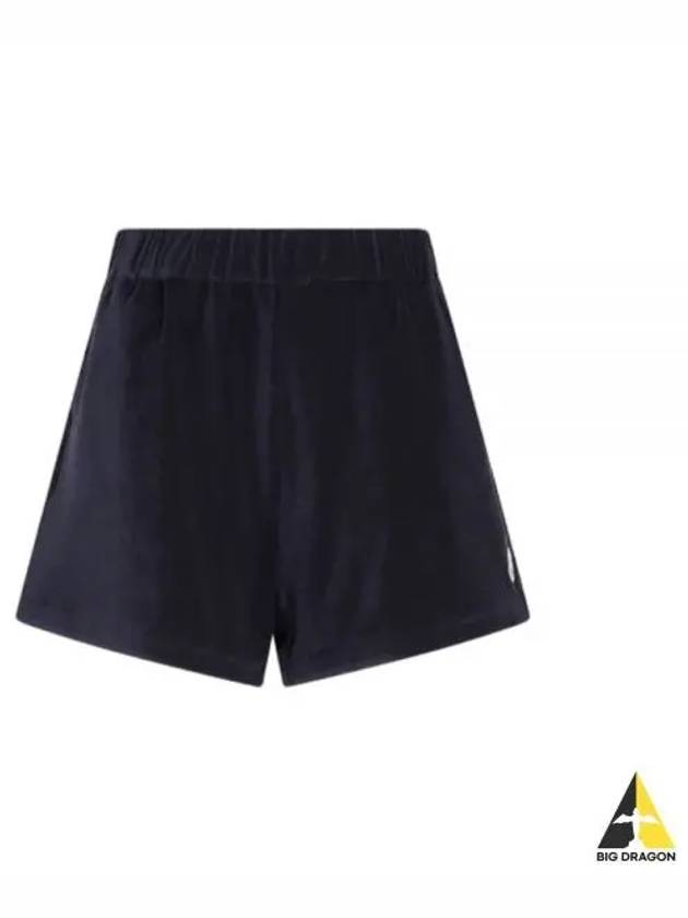 Women's Terrycloth Shorts Navy - MONCLER - BALAAN 2