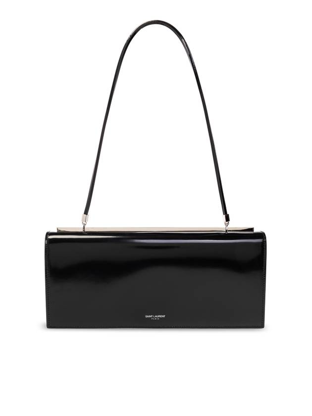 Tanky Logo Shoulder Bag Black - SAINT LAURENT - BALAAN 2