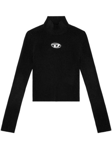 M Valari TN Turtleneck Black - DIESEL - BALAAN 1