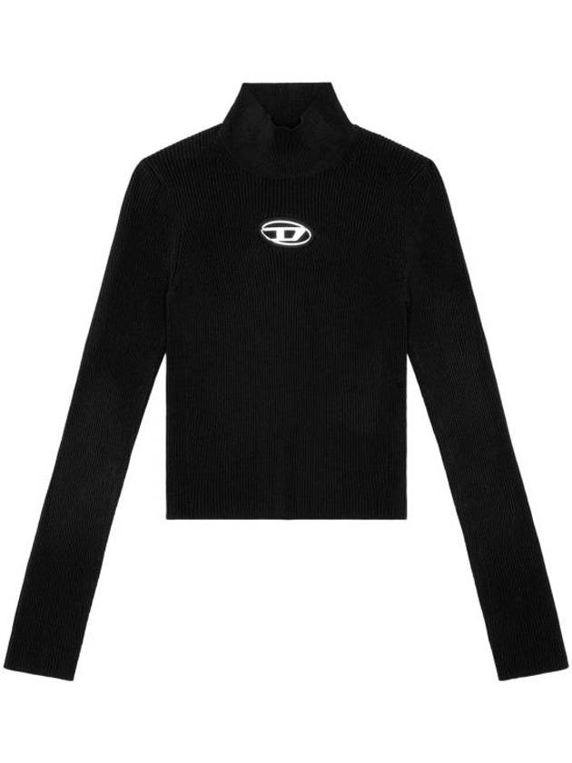 M Valari TN Turtleneck Black - DIESEL - BALAAN 1