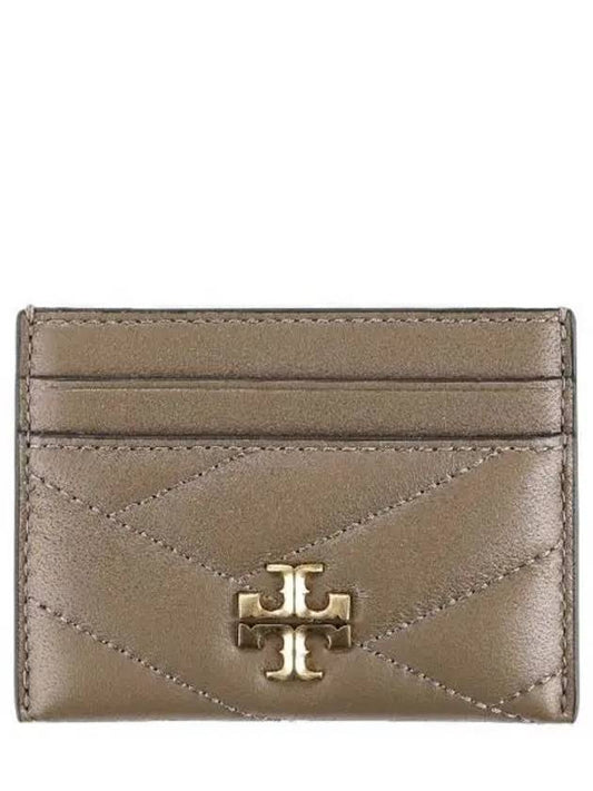 Kira Chevron Logo Card Wallet Sand Piper - TORY BURCH - BALAAN 2