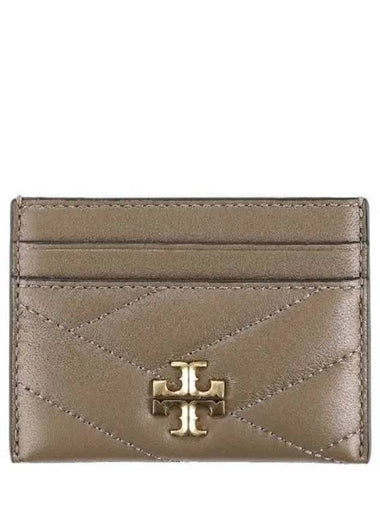 Women s Kira Chevron Card Wallet 271717 - TORY BURCH - BALAAN 1