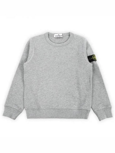 Stone Kids Waffen Patch Sweatshirt Light Gray 791661320 V0M64 10 12A 271995 1054454 - MONCLER - BALAAN 1