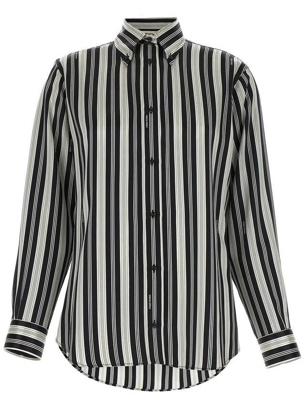 Fendi Striped Shirt - FENDI - BALAAN 1